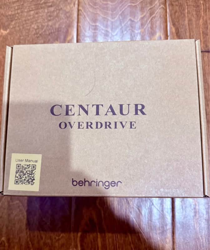 Behringer Centaur Overdrive - Pre Lawsuit- sealed in original Box. image 1