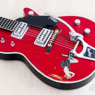 1960 Gretsch Jet Firebird 6131 Vintage Guitar w/ FilterTron, Case image 11
