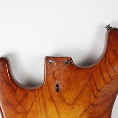 1978-1979 Vintage Fender Stratocaster 3-Bolt Ash Body Stripped 1970's Guitar image 6