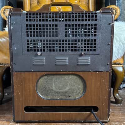 1940s Recording King Model 1016 Deluxe Model Vintage Valco National Dobro 1x12 Tube Combo Amplifier W/ Cover! image 2