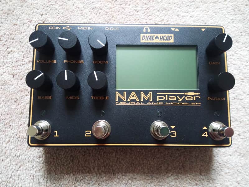 Dimehead NAM player guitar pedal modeller, brand new, designed