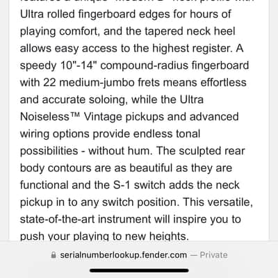 Fender American Ultra Stratocaster image 15
