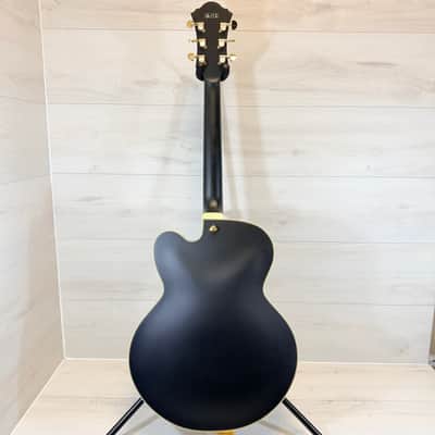 Ibanez AF75G-BKF Artcore Hollowbody Electric Guitar – Black Flat Gold Hardware 2021 image 12