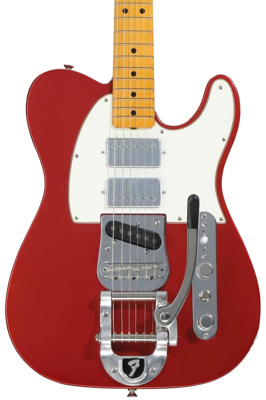 Fender Stories Collection Mike Campbell Red Dog Telecaster Electric Guitar - Red Dog Red image 1