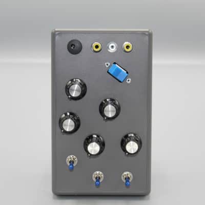 Circuit Bent (XpCD) Xpanded Colorizer Deformation Lo Fi Video Synth w/ DC Power Supply and RCA Cables (Made to Order) by Statikstramentz image 5