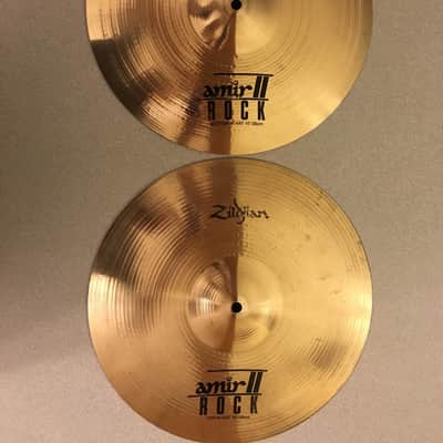Zildjian Amir II Cymbal Pack 1990's (14'' hi-hats, 16'' crash, 20'' ride) image 1
