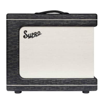 Supro 1620RCBLK Delegate Custom USA 25-Watt 1x12 Combo w/Reverb image 1