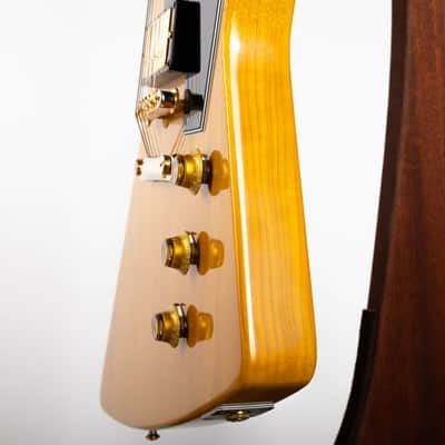 Gibson Custom 1958 Korina Explorer Black Pickguard, Natural | Demo image 8