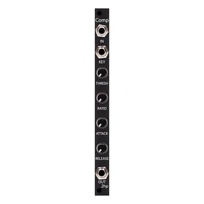 2hp Comp Eurorack Compressor Module (Black) image 2