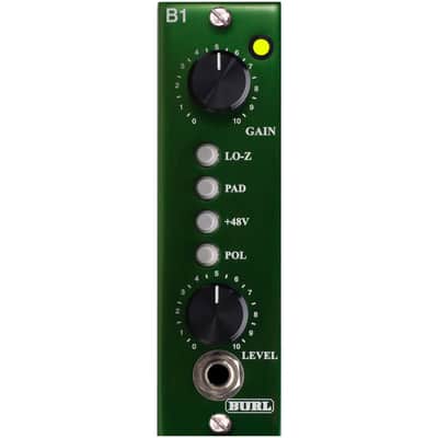 Burl Audio B1 Mic Pre Class A discrete 500 Series mic pre/DI image 3