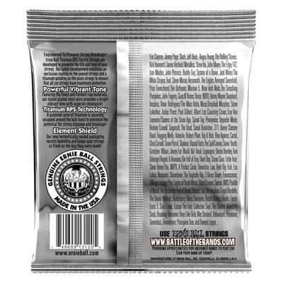 Ernie Ball P03120 Coated Power Slinky Strings,11- 48,1Set image 4
