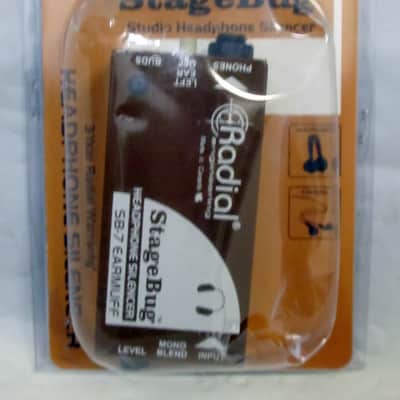 New Open Box Radial StageBug SB-7 Earmuff Studio Headphone Silencer New Open Box image 1