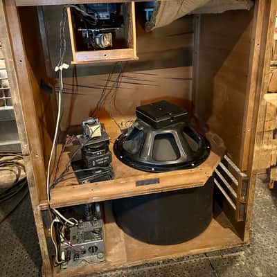 Hammond D Organ circa 1942 with Leslie 122 Speaker circa 1975- Mahogany image 4