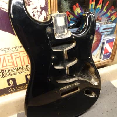 Fender Stratocaster JV Made in Japan 1982 - Black image 4