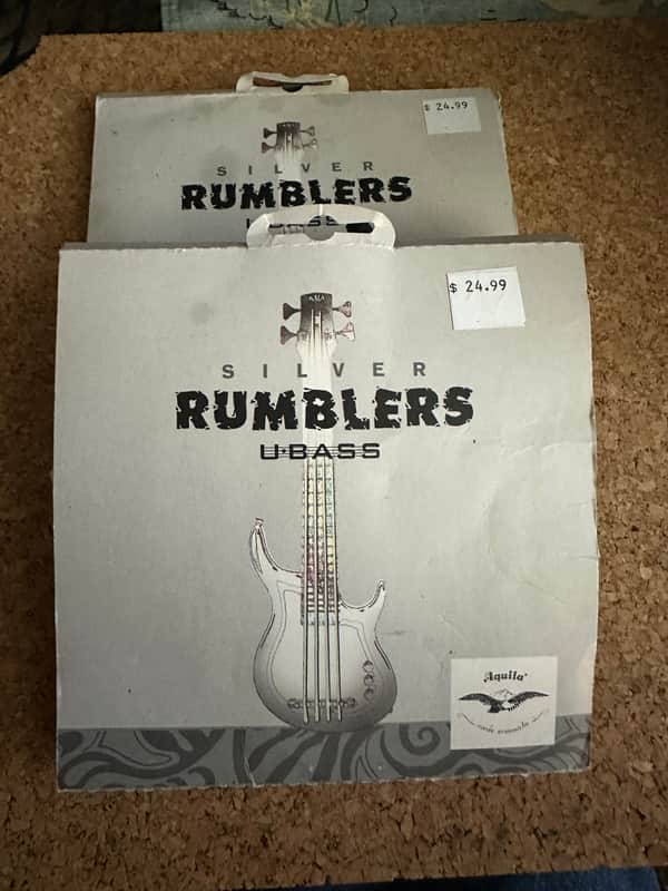 Aquila Silver Rumblers U-Bass 2sets image 1