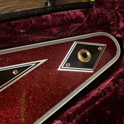 2021 Gibson Custom Flying V Custom - Custom Red Sparkle Finish image 15