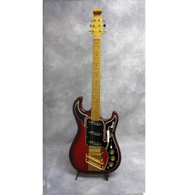 Burns Dream Electric Guitar w/Case Trans Cherry-Red image 4