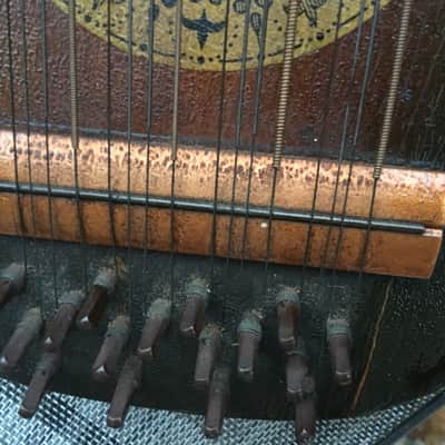 1920's Ukelin Manufacturers Advertising Co. Violin and Hawaiian Ukulele Combined Two Hole Ukelin 1929 image 3