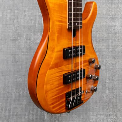 Yamaha TRBX604 FM Matte Amber Bass 4 String image 6