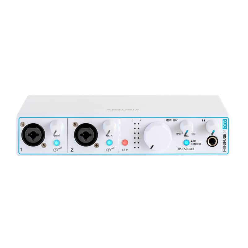 Arturia Minifuse 2 OTG Dual Portable USB Audio Interface image 1