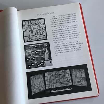 E-mu Modular System 1976 (Eµ Systems) Technical & Product Catalog ~ Excellent ~ 114 Pages ~ RARE image 1