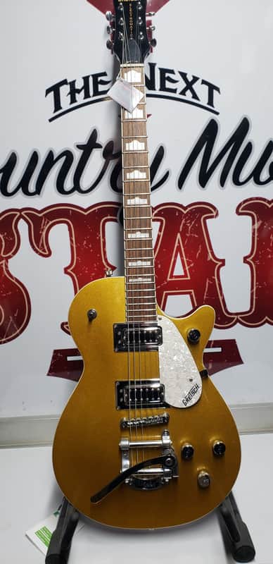 Gretsch Guitars G5438T Electromatic Pro Jet Electric Guitar w/Bigsby - Gold - NOS image 1