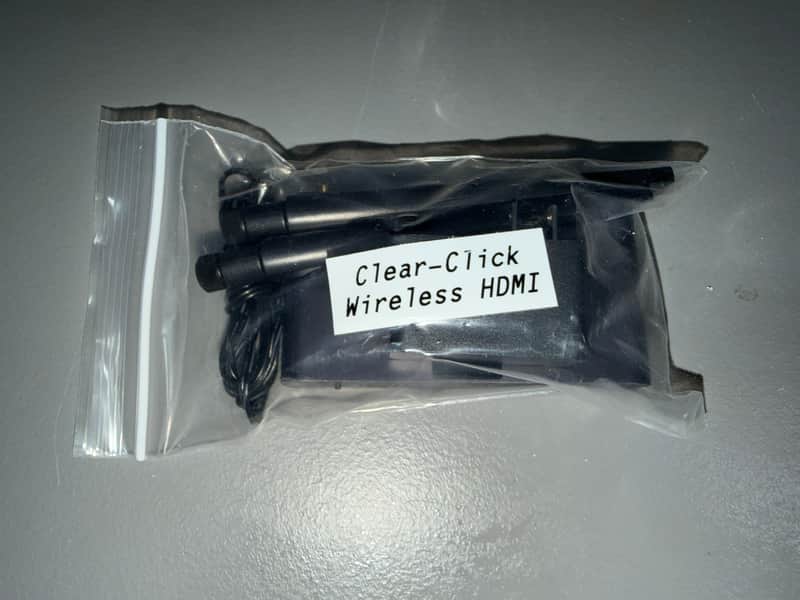 ClearClick Extend & Expand HDMI Wireless Transmitter/Receiver Kit 5Ghz 1080p 650ft Range image 1