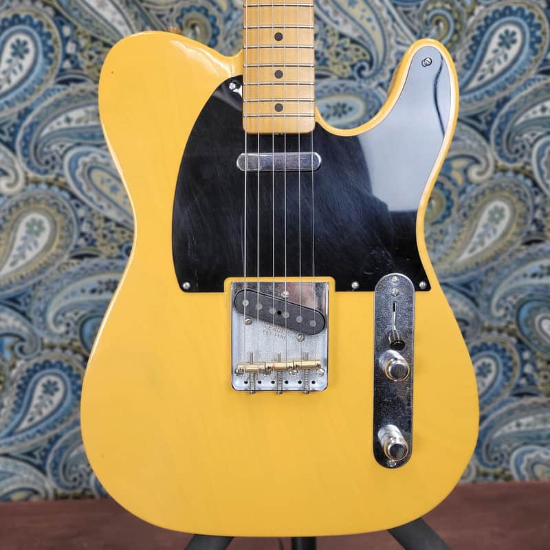 Fender 75th Anniversary Vintera Road Worn 1951 Telecaster Butterscotch Blonde image 1