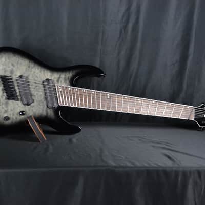 Jackson X Series Soloist Arch Top SLATXF8QM MS - Transparent Black Burst image 5