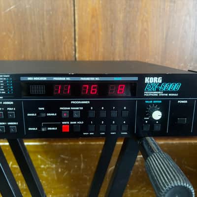 Korg EX-8000 Programmable Polyphonic Synthe Module new internal battery image 4
