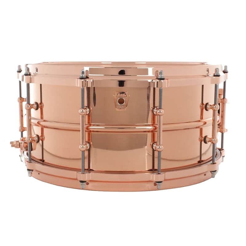 Brand New Ludwig Copper Snare Drum w/ Hardware - Lowest Price Ever!