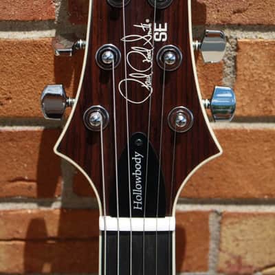 PRS SE Hollowbody II-Black Gold Sunburst image 7