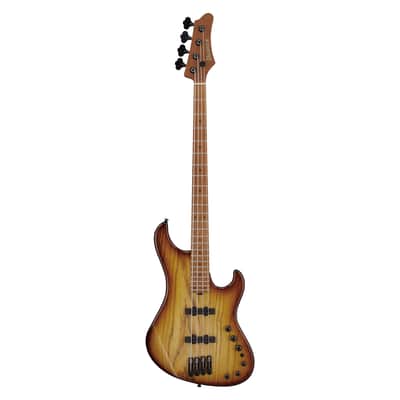 Ibanez MDM1300-NAB Bass Guitar, Natural Stained Amber Burst image 3