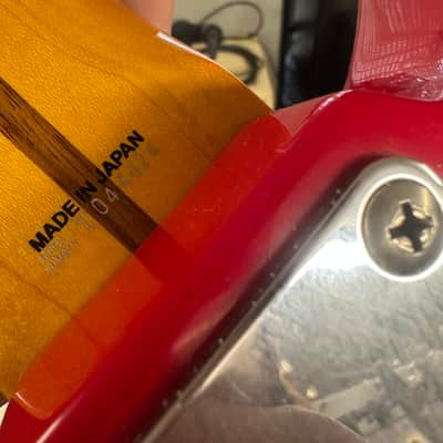 Fender JAB J-Craft Jaguar Bass 2005 - 2014 - Red image 11