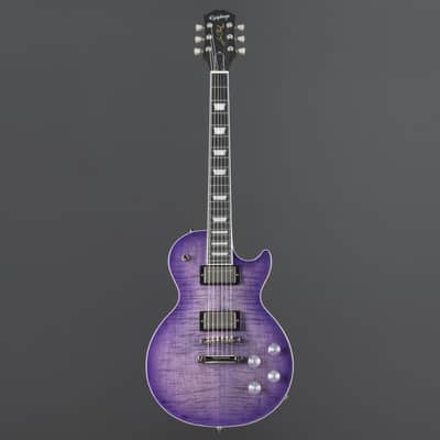 Epiphone Les Paul Modern Figured Purple Burst - Single Cut Electric Guitar image 2
