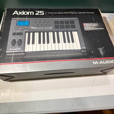 M-Audio Axiom 25 Key USB MIDI Keyboard Controller 2000s - Black image 4