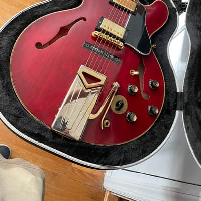 Gibson Marcus King ES-345,1 of 50, custom shop 2021, MINT 10 condition,COA,Belt Buckle,orig case image 2