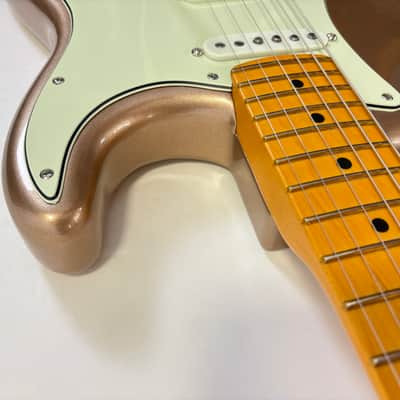 Fender Stratocaster American Professional Classic 2025 Faded Firemist Gold image 11