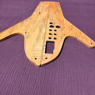 Moog Sub Phatty & Little Phatty or Stage2 replacement side panels. "Aqua Timber Chestnut2A" Polyester gloss finish. image 10
