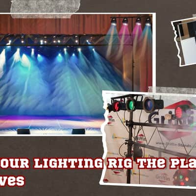 Light Truss Stand System - Trussing DJ Booth Kit Lighting Stage PA Speaker T-Bar image 12