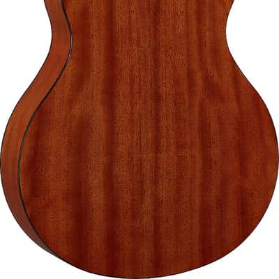 Yamaha NTX1 Thinline Acoustic-Electric Classical Guitar, Solid Spruce Top image 3