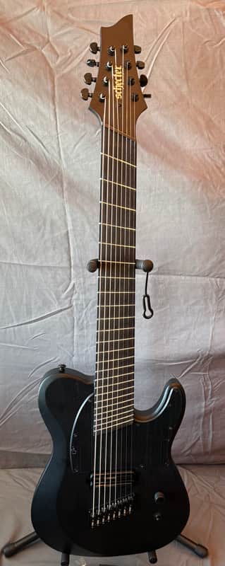 Schecter PT-8 MS Black Ops 2024 - Present Satin Black Open Pore image 1