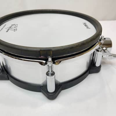 Roland PD-105X V Drum 10" Mesh Head PD105X Silver Chrome image 5