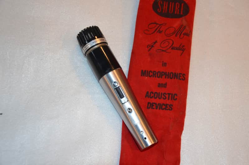 Shure real Vintage Microphone Unidyne III / Model 545-SD * Made in 1970 in the USA * Comes with the Original Bag * about 50 years old / very rare / sounds great for stage and studio image 1