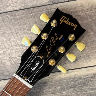 Gibson Les Paul Studio with Vintage Tuners and Gold Hardware 2012 - 2013 - Ebony image 3