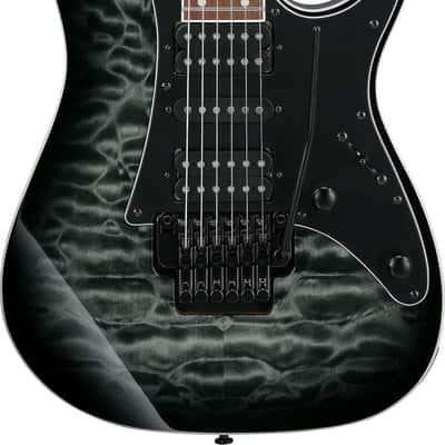 Ibanez RG450QMB Standard Electric Guitar, Jatoba Fingerboard, Transparent Gray Burst image 2
