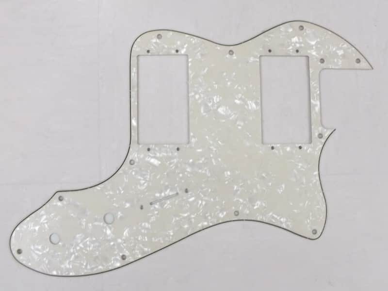 Cream Pearl Telecaster 72 Thinline Srcatch Plate Pickguard to fit USA Fender guitar image 1