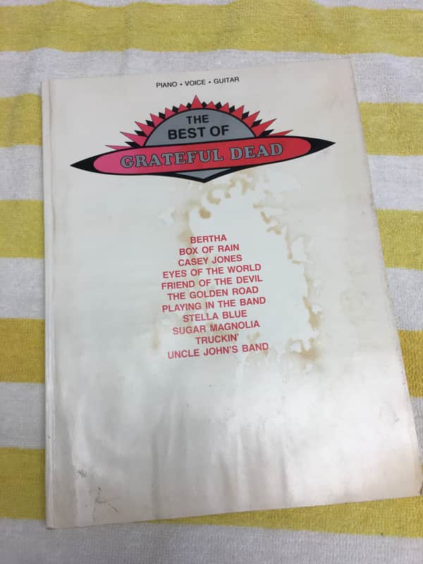 Warner Bros Ice Nine The Best of The Grateful Dead songbook piano voice guitar 1973 image 1
