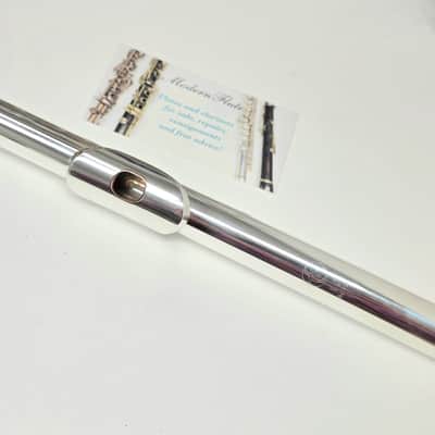 New Tomasi Sterling Silver Flute Headjoint w/ 14k Gold Riser Old Stock $2099 New image 4