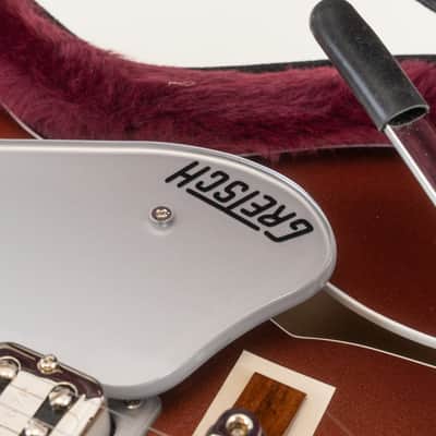 Gretsch G6118T Players Edition Anniversary Hollowbody Electric Guitar, Rosewood Fingerboard, Two-Tone Copper Metallic/Sahara Metallic image 7
